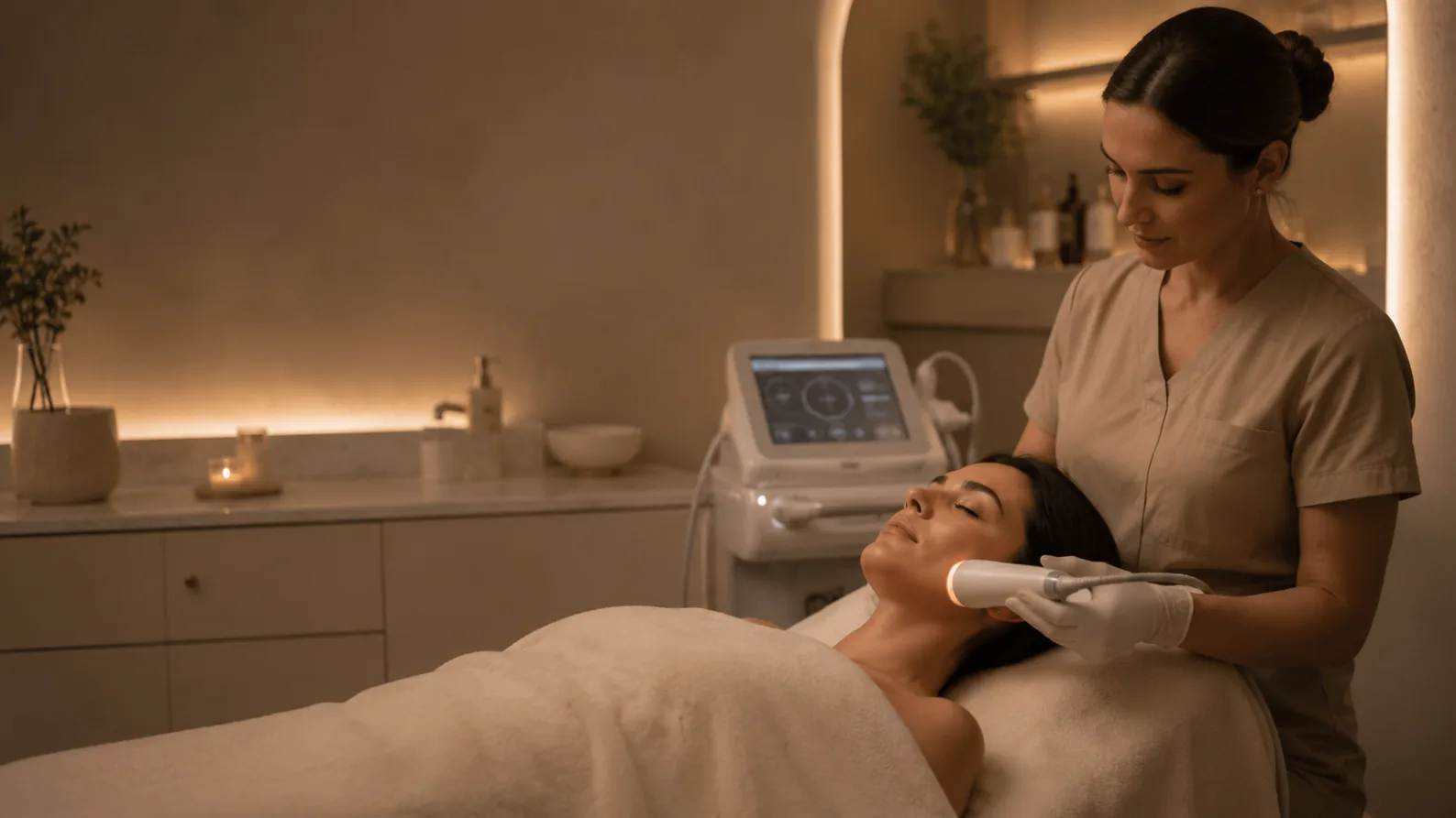 Radio Frequency treatment at Lumen Wellness & Aesthetics in Scottsdale
